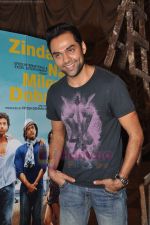 Abhay Deol at Zindagi Na Milegi Dobara ties up with UTV Movies in Mehboob on 5th July 2011 (153).JPG