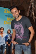 Abhay Deol at Zindagi Na Milegi Dobara ties up with UTV Movies in Mehboob on 5th July 2011 (158).JPG