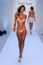 A model walks the runway for the Poko Pano show during Mercedes-Benz Fashion Week Swim 2012 at The Raleigh on July 15, 2011 in Miami Beach, Florida (4).JPG