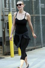 Kirsten Dunst Snapped while leaving gym in New York on 15th July 2011 (2).jpg