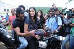 Katrina Kaif takes Hrithik Roshan for a Zindagi Na Milegi Dobara bike ride at Filmcity on 22nd July 2011 (71).JPG