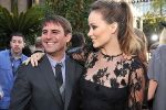 Roberto Orci and Olivia Wilde arrives at the world premiere of the movie Cowboys and Aliens at San Diego Civic Theatre on July 23, 2011 in San Diego, California.jpg