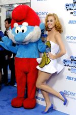 Katy Perry attends the world premiere of the movie The Smurfs at the Ziegfeld Theatre on 24th July 2011 in New York City, NY, USA (11).jpg