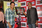 Manoj Bajpai, Prakash Jha at Aarakshan promotional event in Big FM on 29th July 2011 (30).JPG