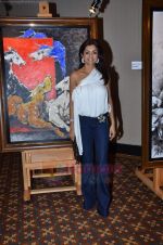 chayya Momaya at Nina Pillai and artist Aslam Shaikh_s art exhibition in Trident, Mumbai on 29th July 2011.JPG