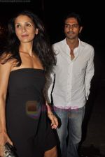 Arjun Rampal, Mehr Jessia at Abhishek Kapoor_s birthday bash in Aurus on 6th Aug 2011 (9).JPG