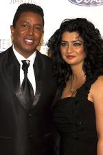 Jermain Jackson and wife Halima attends the Starlite Gala 2011 Photocall in Hotel Villa Padierna, Costa del Sol, Marbella, Spain on 6th August 2011 (7).jpg