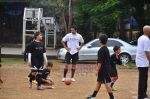 Dino Morea at Men_s Helath fridly soccer match with celeb dads and kids in Stanslauss School on 15th Aug 2011 (45).JPG