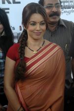 Mahima Chaudhary at a shoot for film Mumbhai the Gangsters to support Anna Hazare in Kamalistan on 20th Aug 2011 (81).JPG