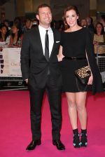 Dermot O_Leary and Dee Koppang attends the One Day European Premiere at Vue Cinema, Westfield Shopping Centre on 23rd August 2011 (19).jpg