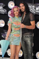 Katy Perry, Russell Brand at the 2011 MTV Video Music Awards in LA on 28th August 2011 (13).jpg