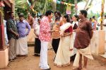 Mammootty, Kavya Madhavan, Jagathy in Venicile Vyapari On Sets (1).JPG