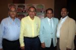 Dinesh Maheshweary, Gurnaam Singh, Dharmendra, Trilok Malik at the Launch of YUMMY CHEF Heat and Eat in Novotel hotel, Mumbai on 1st Sept 2011.jpg