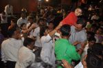 Sonu  Nigam visit Lalbaug Ka Raja in Lower Parel, Mumbai on 5th Sept 2011 (10).JPG