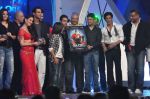 Dalip Tahil, Kareena Kapoor, Arjun Rampal, Karan Johar, Sunil A. Lulla, Satish Shah, Bhushan Kumar, Shahrukh Khan, Anubhav Sinha at the audio release of Ra.One in Filmcity, Mumbai on 12th Sept 2011 (13 (141).JPG