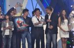 Karan Johar, Sunil A. Lulla, Satish Shah, Bhushan Kumar, Shahrukh Khan, Anubhav Sinha, Bhushan Kumar at the audio release of Ra.One in Filmcity, Mumbai on 12th Sept 2011 (139).JPG
