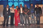 Sunil A. Lulla, Shahrukh Khan, Kareena Kapoor, Anubhav Sinha, Vishal Dadlani, Shekhar Ravjiani, Bhushan Kumar at the audio release of Ra.One in Filmcity, Mumbai on 12th Sept 2011 (25).JPG