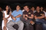 Sanjay Dutt, David Dhawan, Ajay Devgan, Lisa Haydon at the press meet of the film Rascals on 14th Sept 2011 (13).JPG