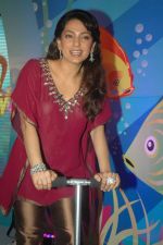Juhi Chawla graces the Colors TV launch of Badmash Company show Ek Shararat Hone Ko Hai in The Club on 16th Sept 2011 (7).JPG