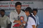 Allu Arjun attends No Child Labour Event on 16th September 2011 at St. Ann_s High School in Secunderabad (104).JPG