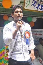 Allu Arjun attends No Child Labour Event on 16th September 2011 at St. Ann_s High School in Secunderabad (130).JPG