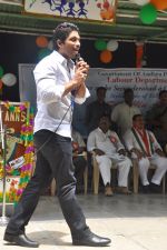 Allu Arjun attends No Child Labour Event on 16th September 2011 at St. Ann_s High School in Secunderabad (139).JPG