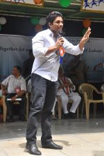 Allu Arjun attends No Child Labour Event on 16th September 2011 at St. Ann_s High School in Secunderabad (142).JPG