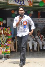 Allu Arjun attends No Child Labour Event on 16th September 2011 at St. Ann_s High School in Secunderabad (145).JPG