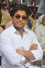 Allu Arjun attends No Child Labour Event on 16th September 2011 at St. Ann_s High School in Secunderabad (47).JPG