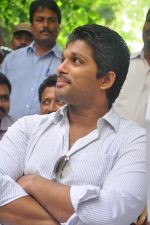 Allu Arjun attends No Child Labour Event on 16th September 2011 at St. Ann_s High School in Secunderabad (71).JPG