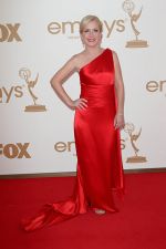 Angela Kinsey attends the 63rd Annual Primetime Emmy Awards in Nokia Theatre L.A. Live on 18th September 2011 (1).jpg