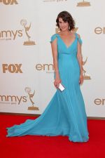 Cobie Smulders attends the 63rd Annual Primetime Emmy Awards in Nokia Theatre L.A. Live on 18th September 2011 (1).jpg