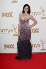 Jessica Pare attends the 63rd Annual Primetime Emmy Awards in Nokia Theatre L.A. Live on 18th September 2011.jpg