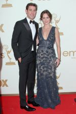John Krasinski and Emily Blunt attends the 63rd Annual Primetime Emmy Awards in Nokia Theatre L.A. Live on 18th September 2011.jpg