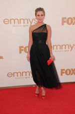 Kaley Cuoco attends the 63rd Annual Primetime Emmy Awards in Nokia Theatre L.A. Live on 18th September 2011 (1).jpg