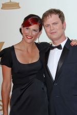 Rainn Wilson and Holiday Reinhorn attends the 63rd Annual Primetime Emmy Awards in Nokia Theatre L.A. Live on 18th September 2011.jpg