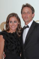 Seth Meyers and Alexi Ashe attends the 63rd Annual Primetime Emmy Awards in Nokia Theatre L.A. Live on 18th September 2011.jpg
