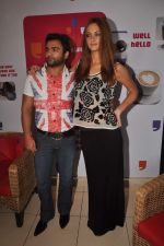 Sachiin Joshi, Candice Boucher promote Aazaan at Cafe Coffee Day in Parel on 21st Sept 2011 (25).JPG