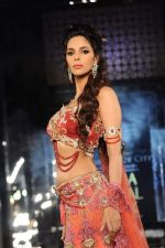 Mallika Sherawat walk the ramp for Anjalee and Arjun Kapoor Show at Amby Valley India Bridal Week day 1 on 24th Sept 2011 (5).JPG