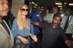Paris Hilton arrives in India at International Airport, Mumbai on 24th Sept 2011 (75).JPG