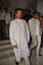 Anil Kapoor at Surendra Kapoor_s prayer meet in Hare Krishna Temple on 26th Sept 2011 (72).JPG