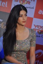Shruti Hassan attends 2011 Airtel Youth Star Hunt Launch in AP on 24th September 2011 (104).jpg