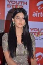 Shruti Hassan attends 2011 Airtel Youth Star Hunt Launch in AP on 24th September 2011 (114).jpg