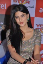 Shruti Hassan attends 2011 Airtel Youth Star Hunt Launch in AP on 24th September 2011 (97).jpg