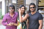 Adarsh Balakrishna, Surya Teja, Sarika Affan attends Cricket Girls and Beer Press Meet on 26th September 2011 (1).jpg