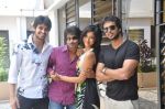 Naga Shaurya, Adarsh Balakrishna, Surya Teja, Sarika Affan attend Cricket Girls and Beer Press Meet on 26th September 2011 (10).jpg