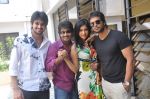 Naga Shaurya, Adarsh Balakrishna, Surya Teja, Sarika Affan in Cricket Girls and Beer Press Meet on 26th September 2011 (4).jpg