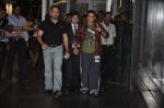 Salman Khan returns back after successful Surgery in Airport, Mumbai on 27th Sept 2011 (3).JPG
