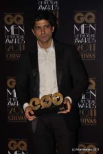 Farhan Akhtar at the GQ Men Of The Year Awards 2011 in Grand Hyatt, Mumbai on 29th Sept 2011 (6).JPG