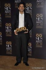 Farhan Akhtar at the GQ Men Of The Year Awards 2011 in Grand Hyatt, Mumbai on 29th Sept 2011 (7).JPG